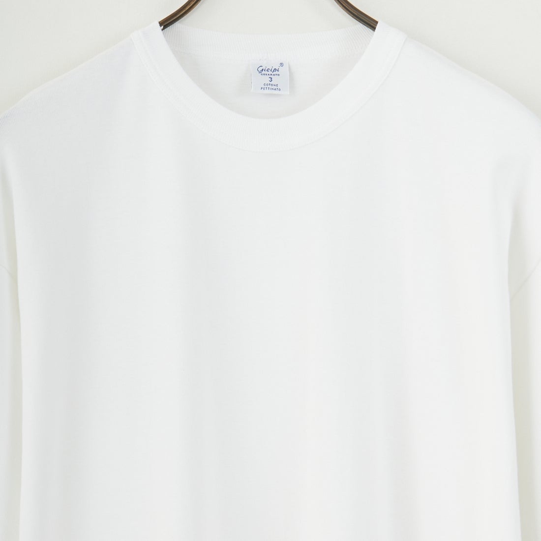 GICIPI [ジチピ] TONNO/トーンノ クルーネックTシャツ [2502P] BIANCO