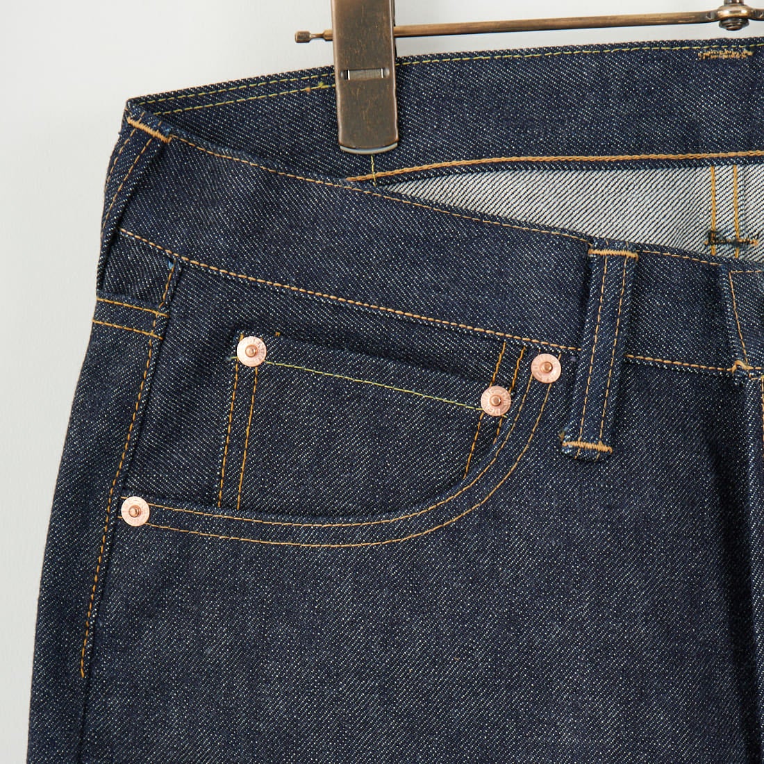 DENIME [ドゥニーム] BIG E MODEL ノンウォッシュデニム [221
