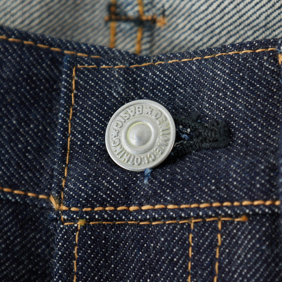 DENIME [ドゥニーム] BIG E MODEL ノンウォッシュデニム [221] NON WASH