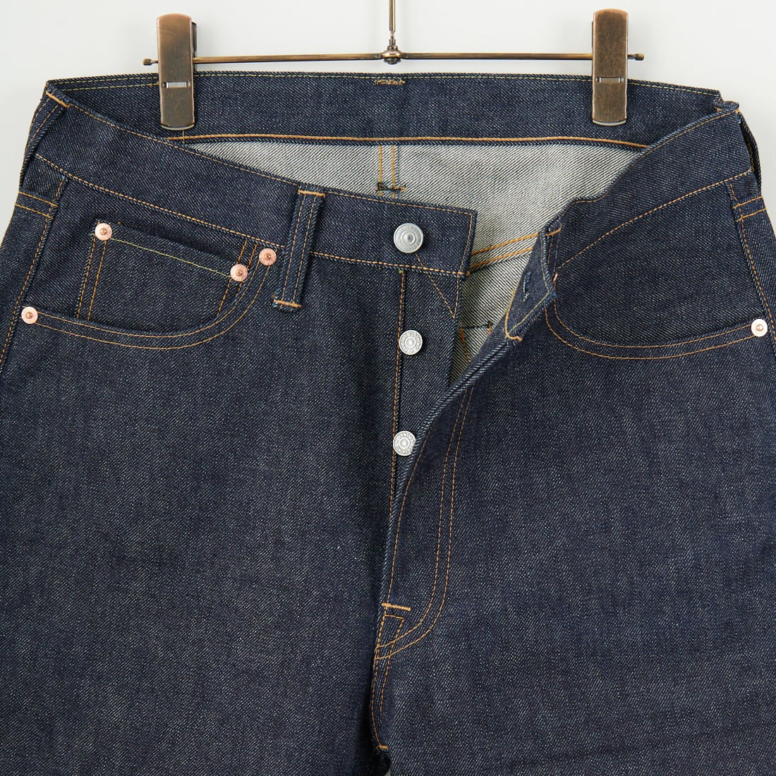 DENIME [ドゥニーム] BIG E MODEL ノンウォッシュデニム [221