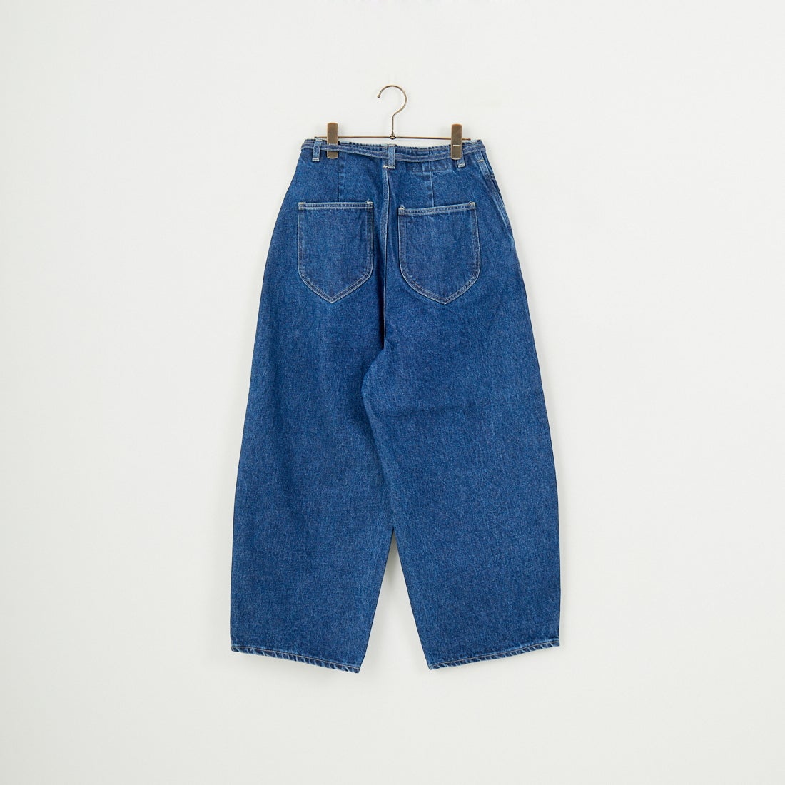 JoICEADDED [ジョイスアディッド] ラウンドワイドデニムトラウザー [J231DN01] BLUE