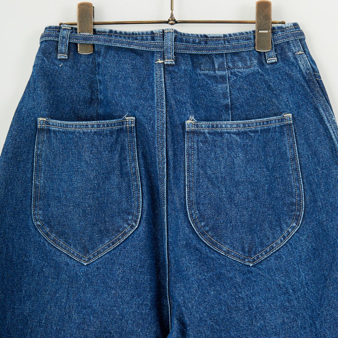 JoICEADDED [ジョイスアディッド] ラウンドワイドデニムトラウザー [J231DN01] BLUE