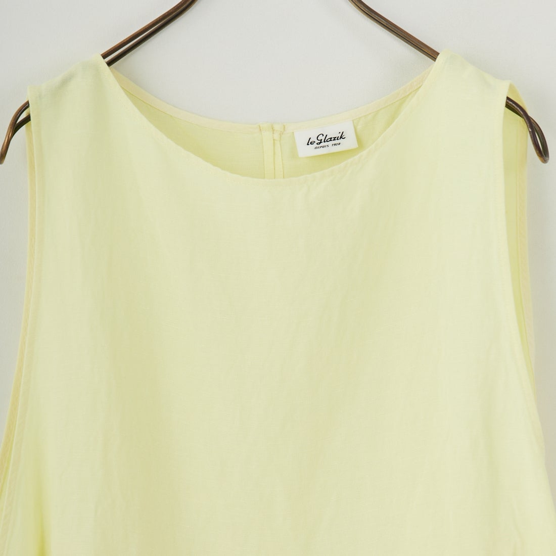 le glazik [ルグラジック] スリーブレスシャツ [LG-B0385LRC] YELLOW