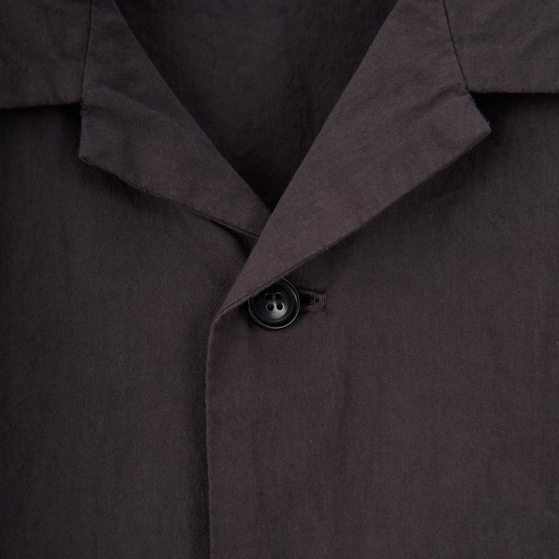 ORCIVAL [オーシバル] オープンカラー ショートスリーブシャツ [OR-B0363GDP] CHARCOAL