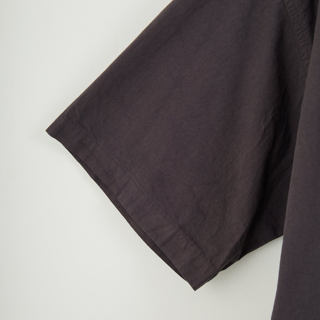 ORCIVAL [オーシバル] オープンカラー ショートスリーブシャツ [OR-B0363GDP] CHARCOAL