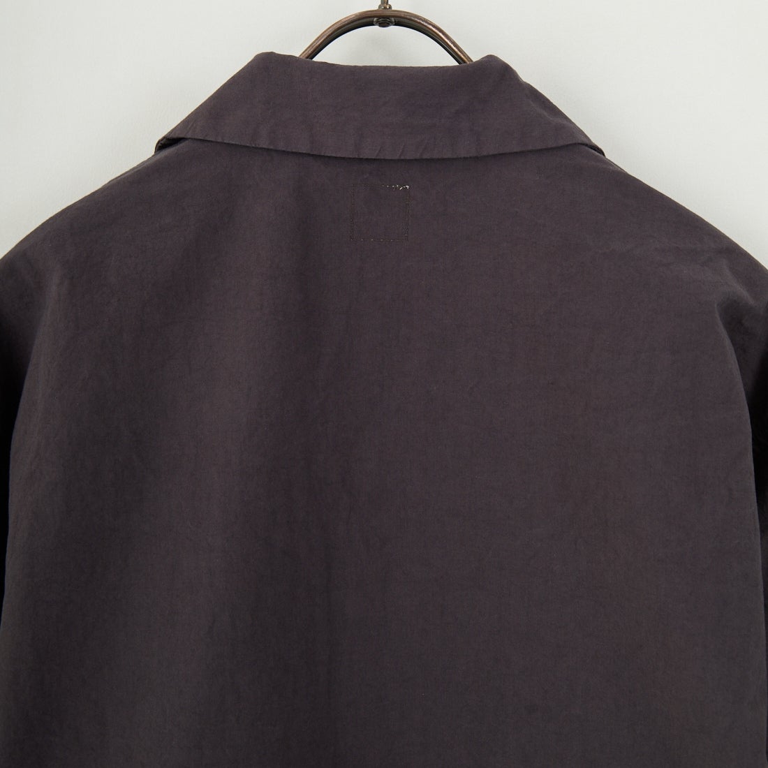 ORCIVAL [オーシバル] オープンカラー ショートスリーブシャツ [OR-B0363GDP] CHARCOAL