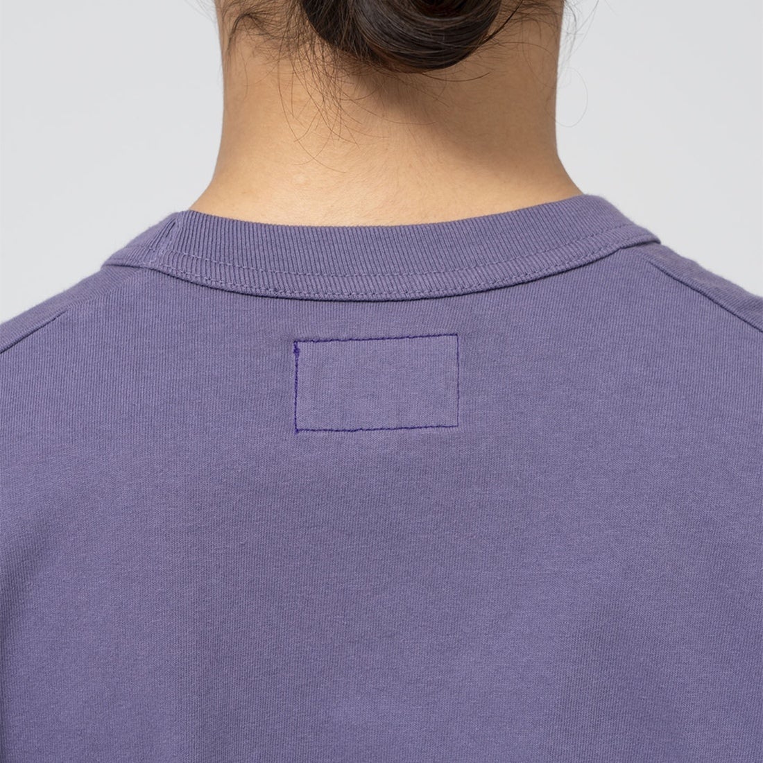 THE NORTH FACE PURPLE LABEL [ザ ノースフェイス パープルレーベル] 7オンス ポケットTシャツ [N25SI102] FO FP/OW &&モデル身長：175cm 着用サイズ：M&&