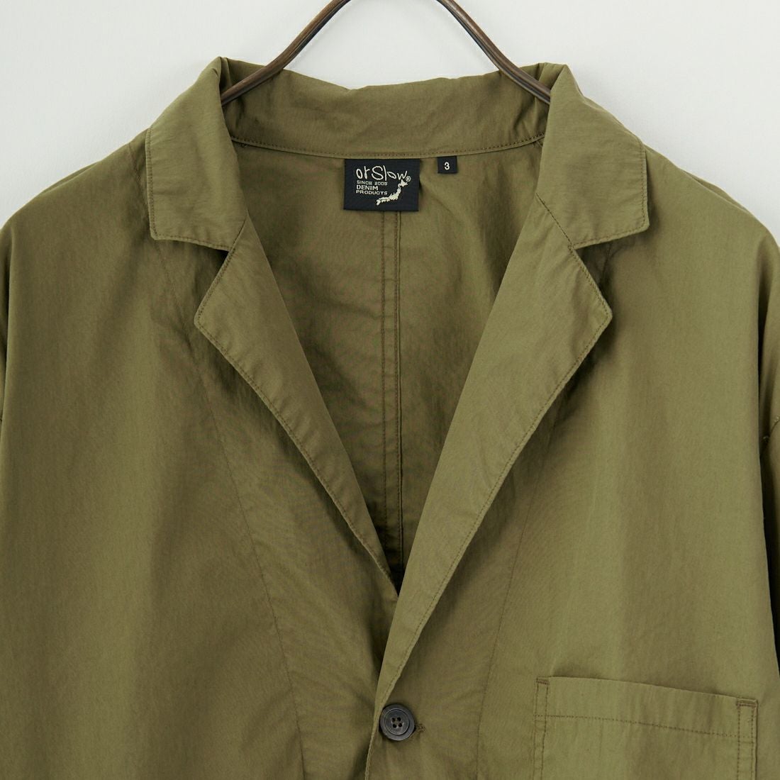 orSlow [オアスロウ] シンプルライトジャケット [01-6153] 76 A.GREEN