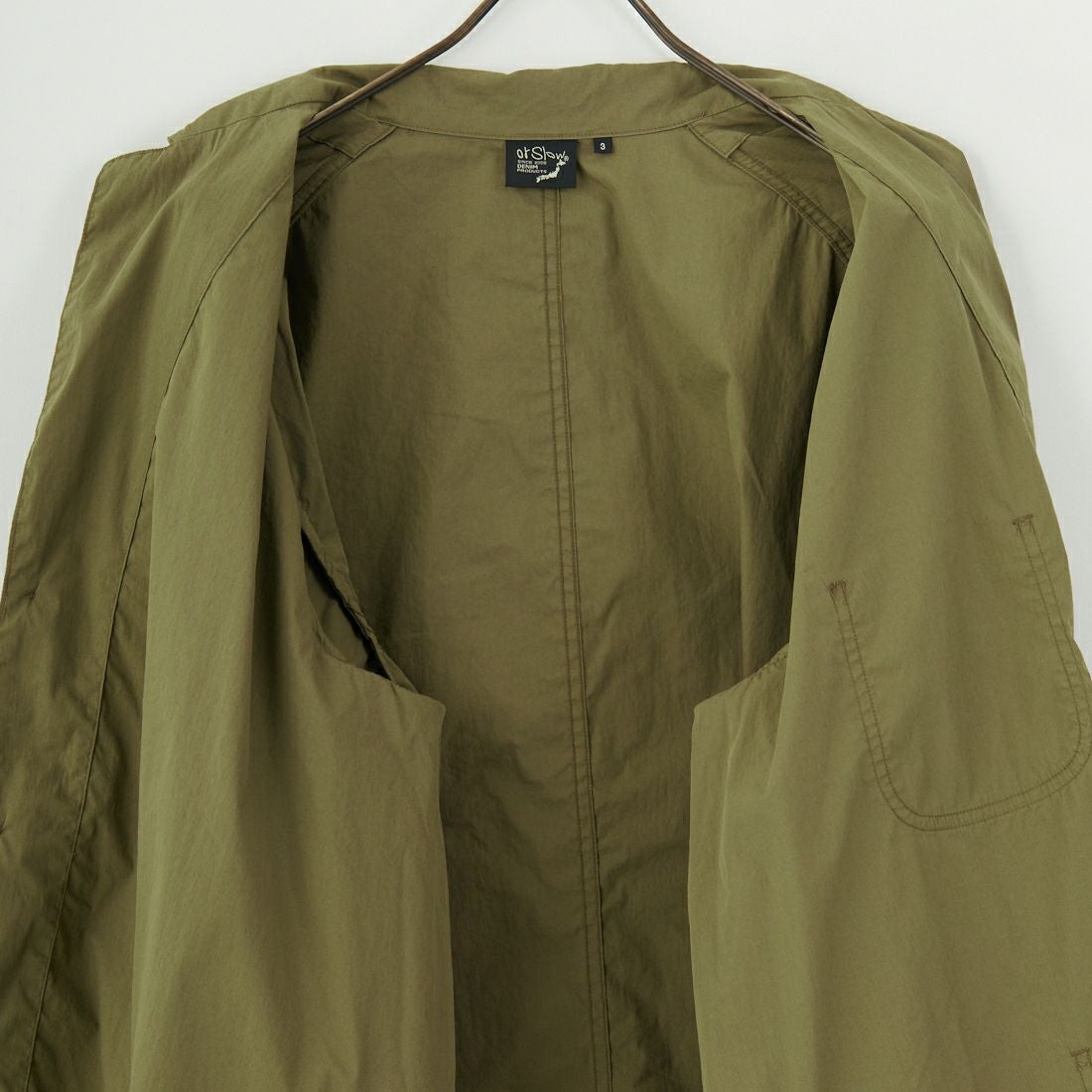 orSlow [オアスロウ] シンプルライトジャケット [01-6153] 76 A.GREEN