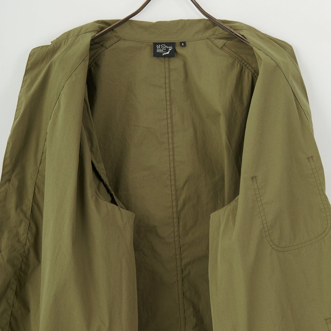 orSlow [オアスロウ] シンプルライトジャケット [01-6153] 76 A.GREEN