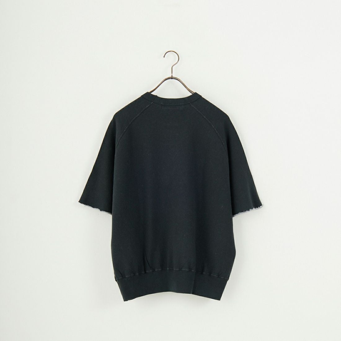 REMI RELIEF [レミレリーフ] 裏毛ラグランショートスリーブスウェット [RN28369153] BLACK
