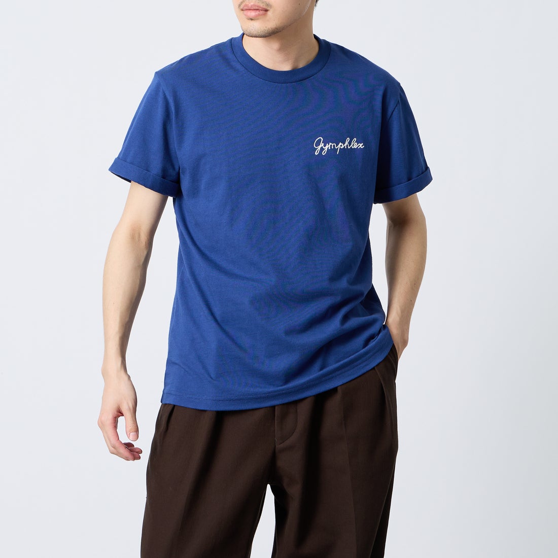 BLUE&&モデル身長：168cm 着用サイズ：M&&