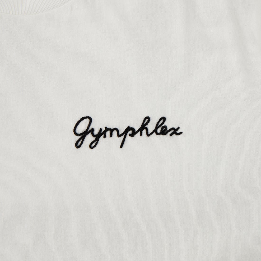 Gymphlex [ジムフレックス] ショートスリーブ ロールアップTシャツ [GY-C0446COM] WHITE