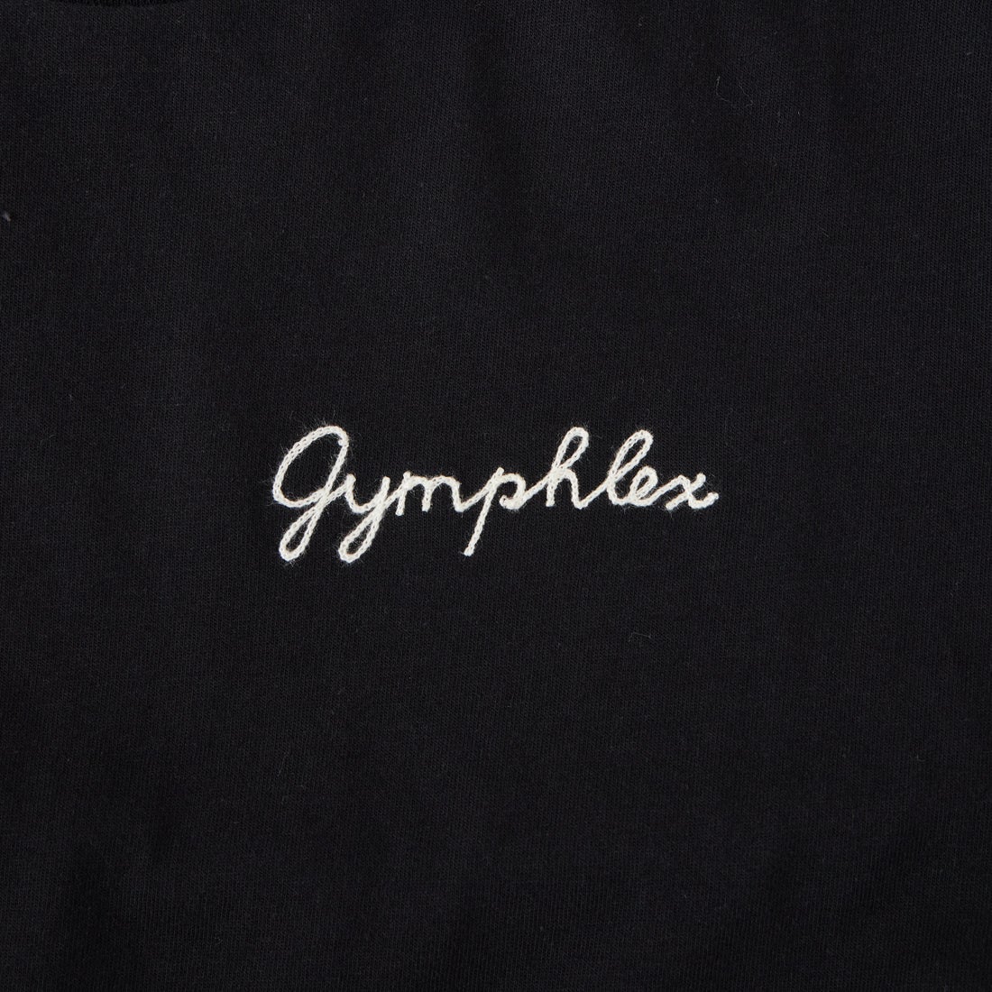 Gymphlex [ジムフレックス] ショートスリーブ ロールアップTシャツ [GY-C0446COM] BLACK