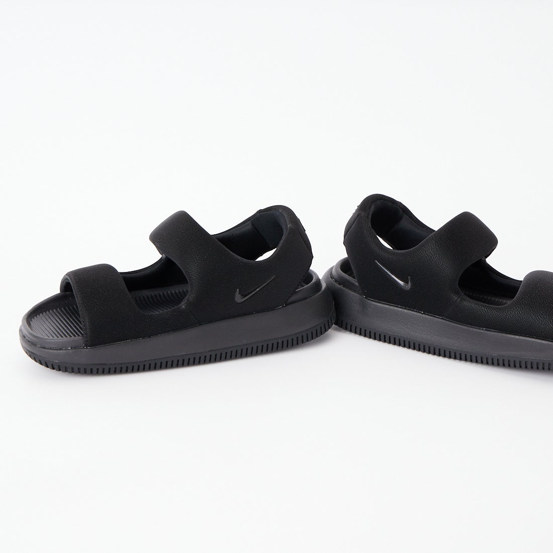 NIKE [ナイキ] ウィメンズ カームサンダル [FJ6043] 001 ﾌﾞﾗｯｸ