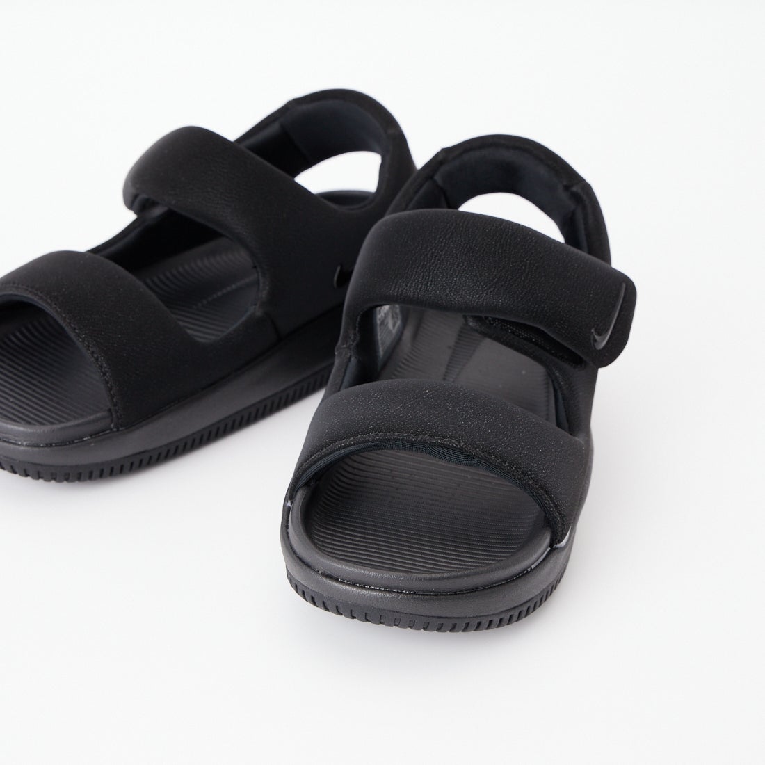 NIKE [ナイキ] ウィメンズ カームサンダル [FJ6043] 001 ﾌﾞﾗｯｸ