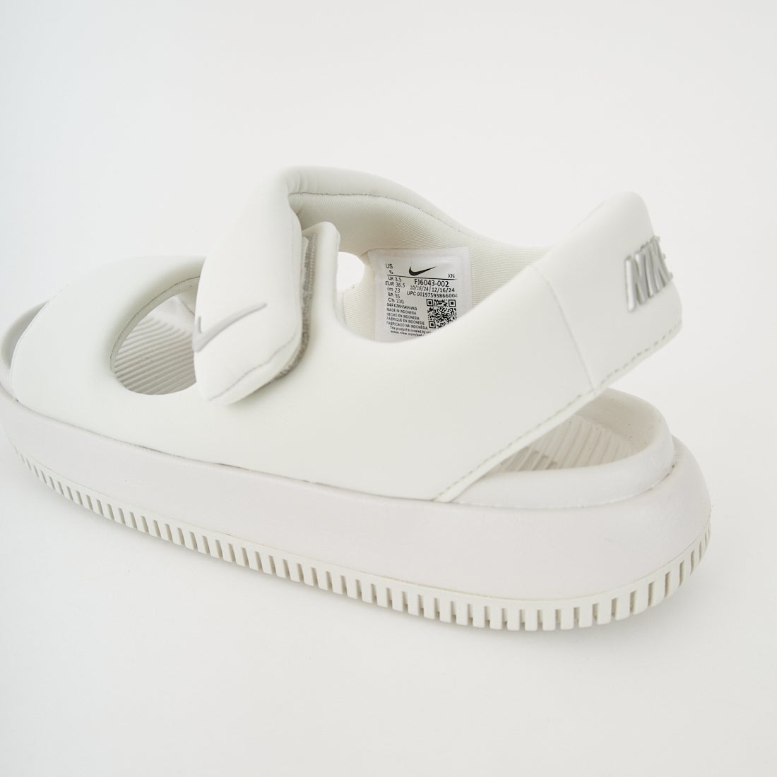 NIKE [ナイキ] ウィメンズ カームサンダル [FJ6043] 002 ﾗｲﾄﾎﾞｰ