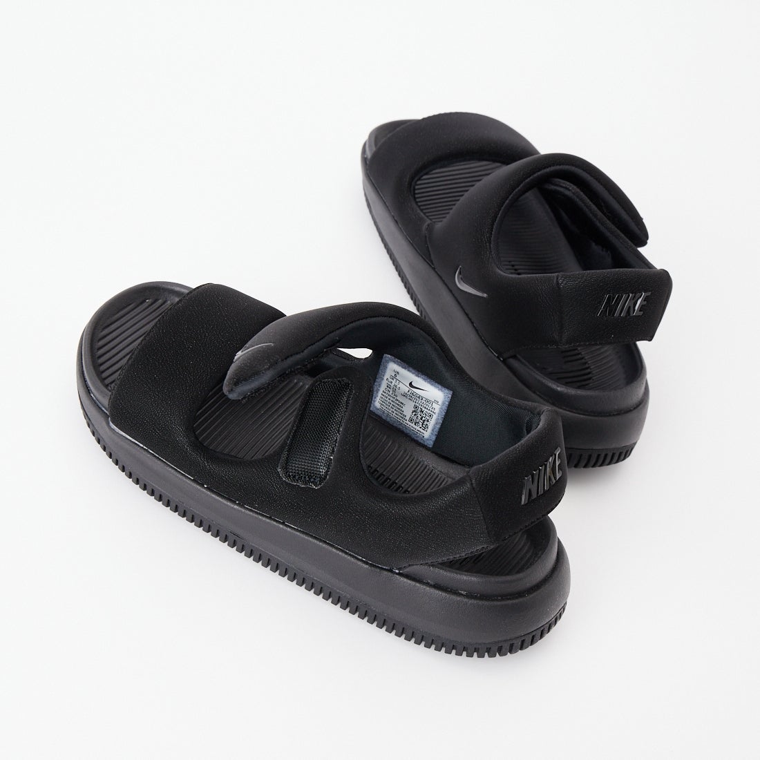 NIKE [ナイキ] ウィメンズ カームサンダル [FJ6043] 001 ﾌﾞﾗｯｸ