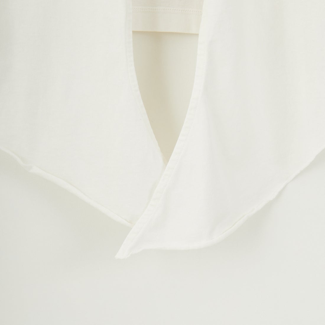 UNFIL [アンフィル] ドライタッチコットン フロントタイカーディガン [WVSP-UW131] OLD WHITE