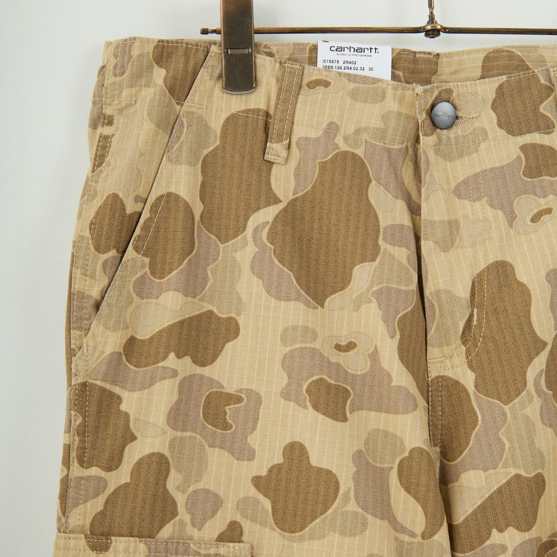 carhartt WIP [カーハートダブリューアイピー] レギュラーカーゴパンツ [I015875] CAMO DUCK