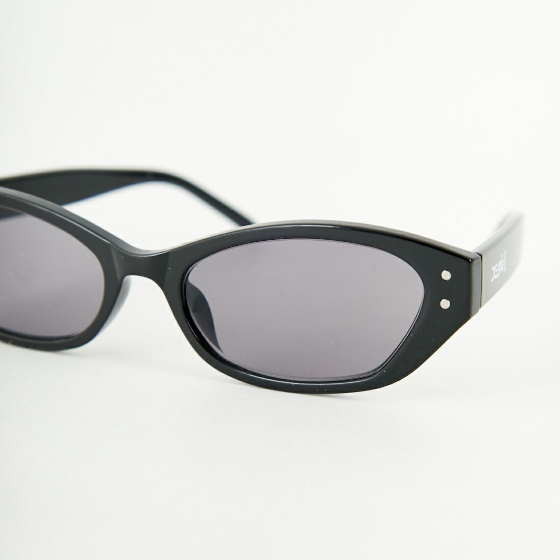 X-girl [エックスガール] フォックスフレーム サングラス [105251054024] BLACK