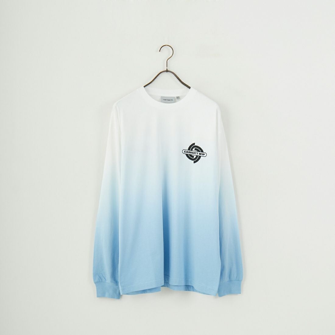 carhartt WIP [カーハートダブリューアイピー] ロングスリーブライトワークTシャツ [I034672] WHITE/BLUE