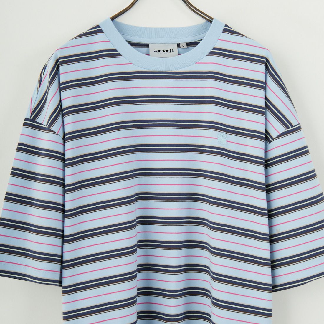 carhartt WIP [カーハートダブリューアイピー] ショートスリーブネイサンTシャツ [I034640] ST AIR SKY