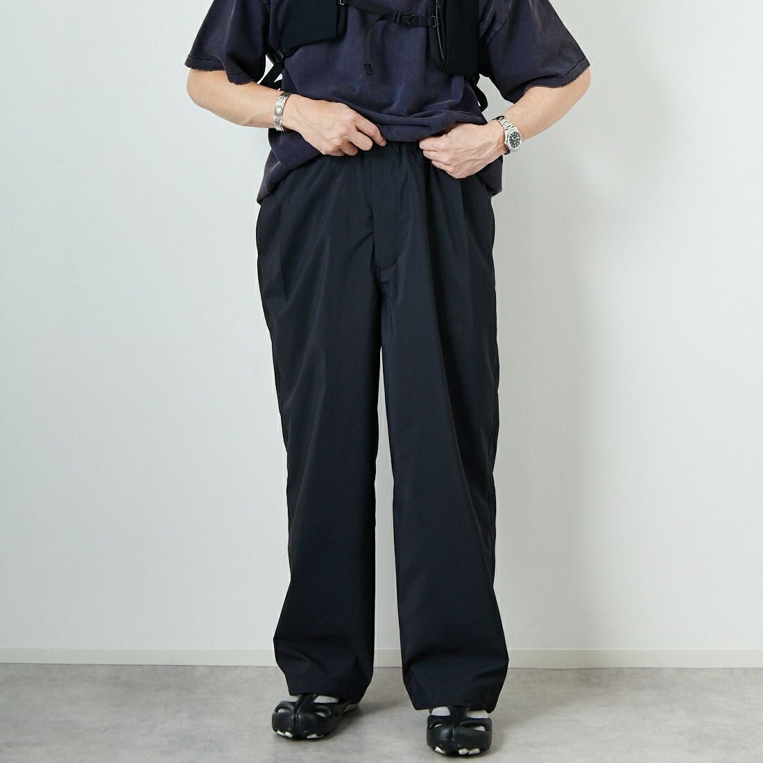 INK BLACK&&モデル身長：174cm 着用サイズ：48&&