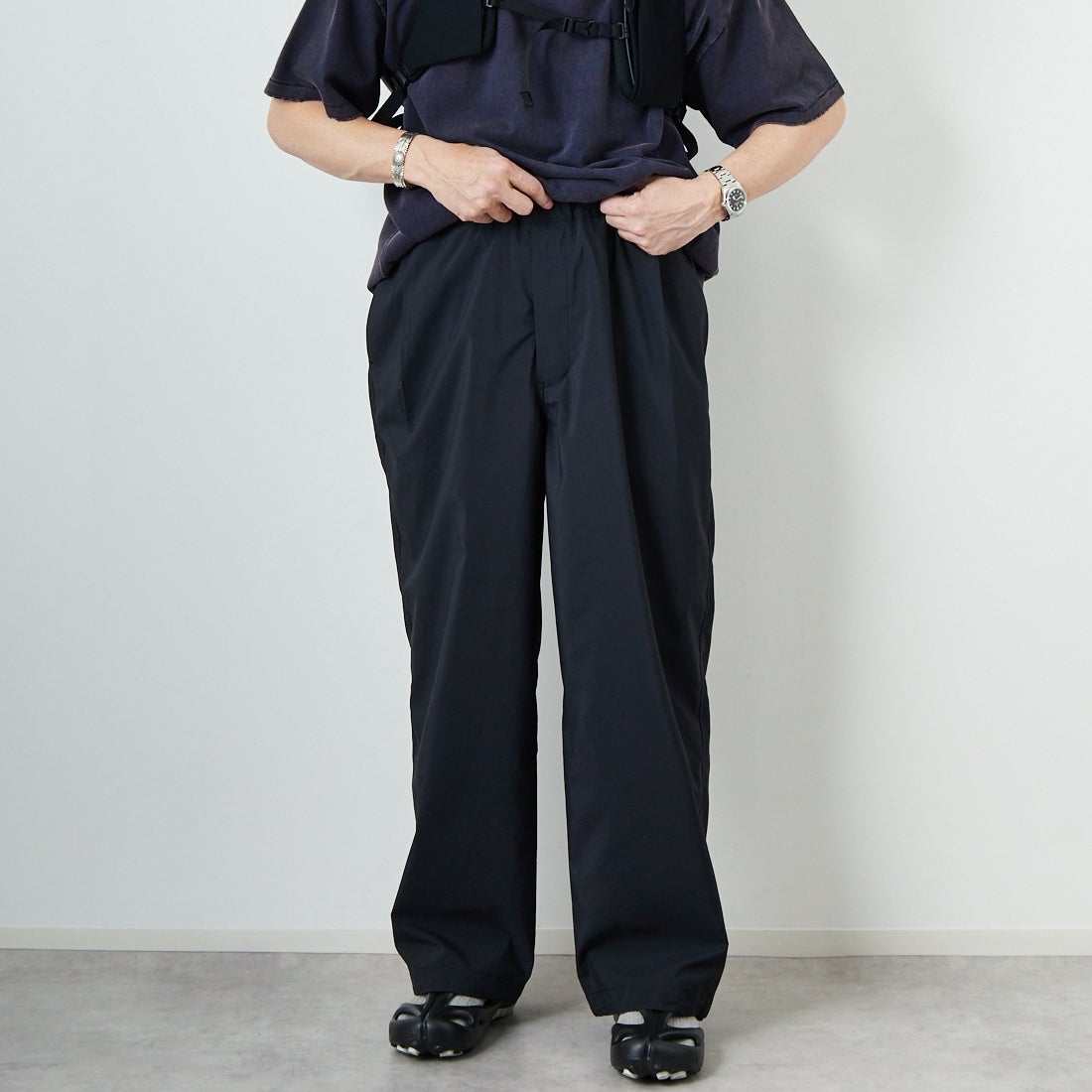 INK BLACK&&モデル身長：174cm 着用サイズ：48&&