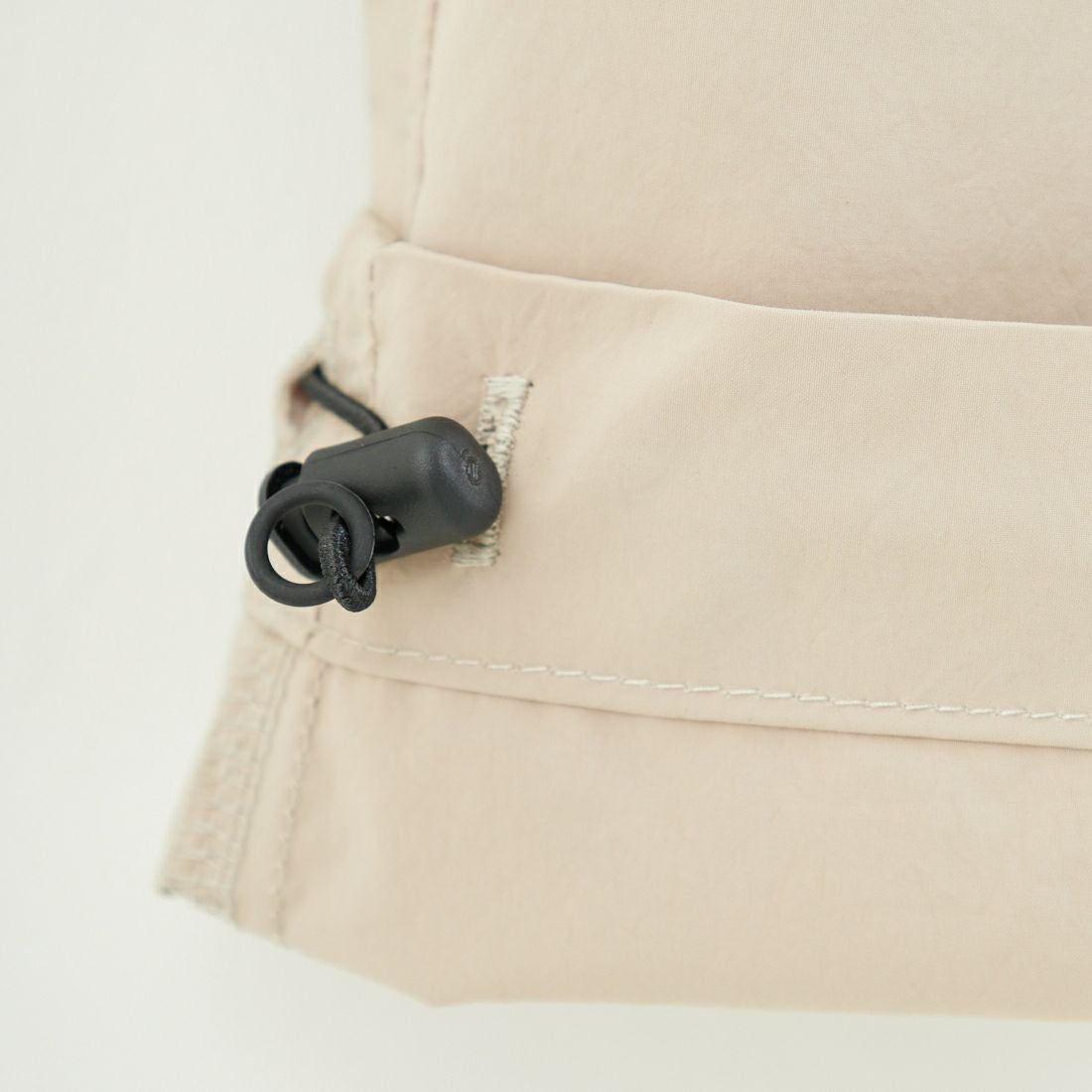 STILL BY HAND [スティルバイハンド] 別注 ドローコード付きワンタックパンツ [2501JF-EX03-JF] BEIGE