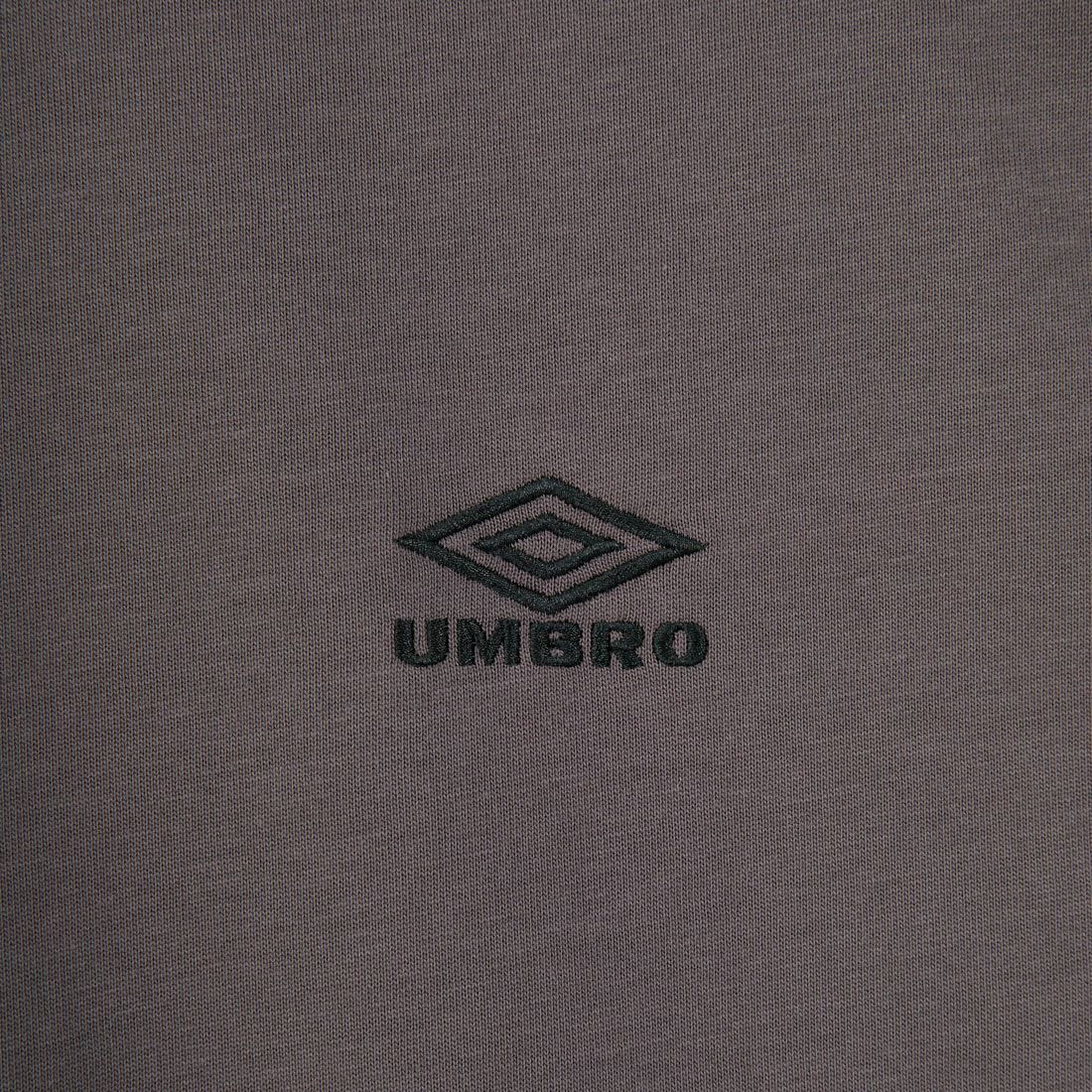 UMBRO [アンブロ] 別注 ワンポイントロゴ メッシュ切替Tシャツ [KBT101-NK-01-JF] CHARCOAL