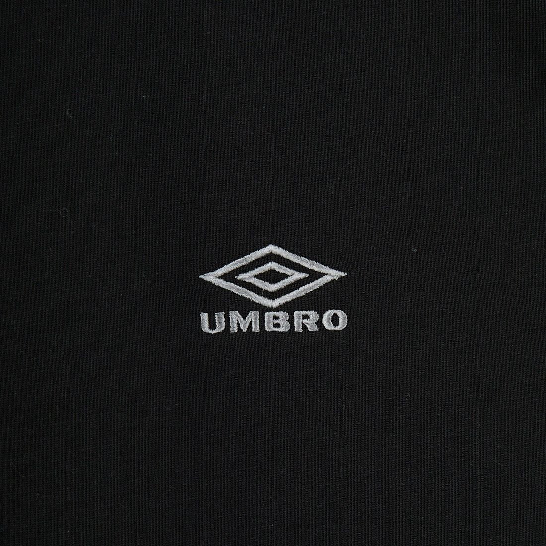 UMBRO [アンブロ] 別注 ワンポイントロゴ メッシュ切替Tシャツ [KBT101-NK-01-JF] BLACK