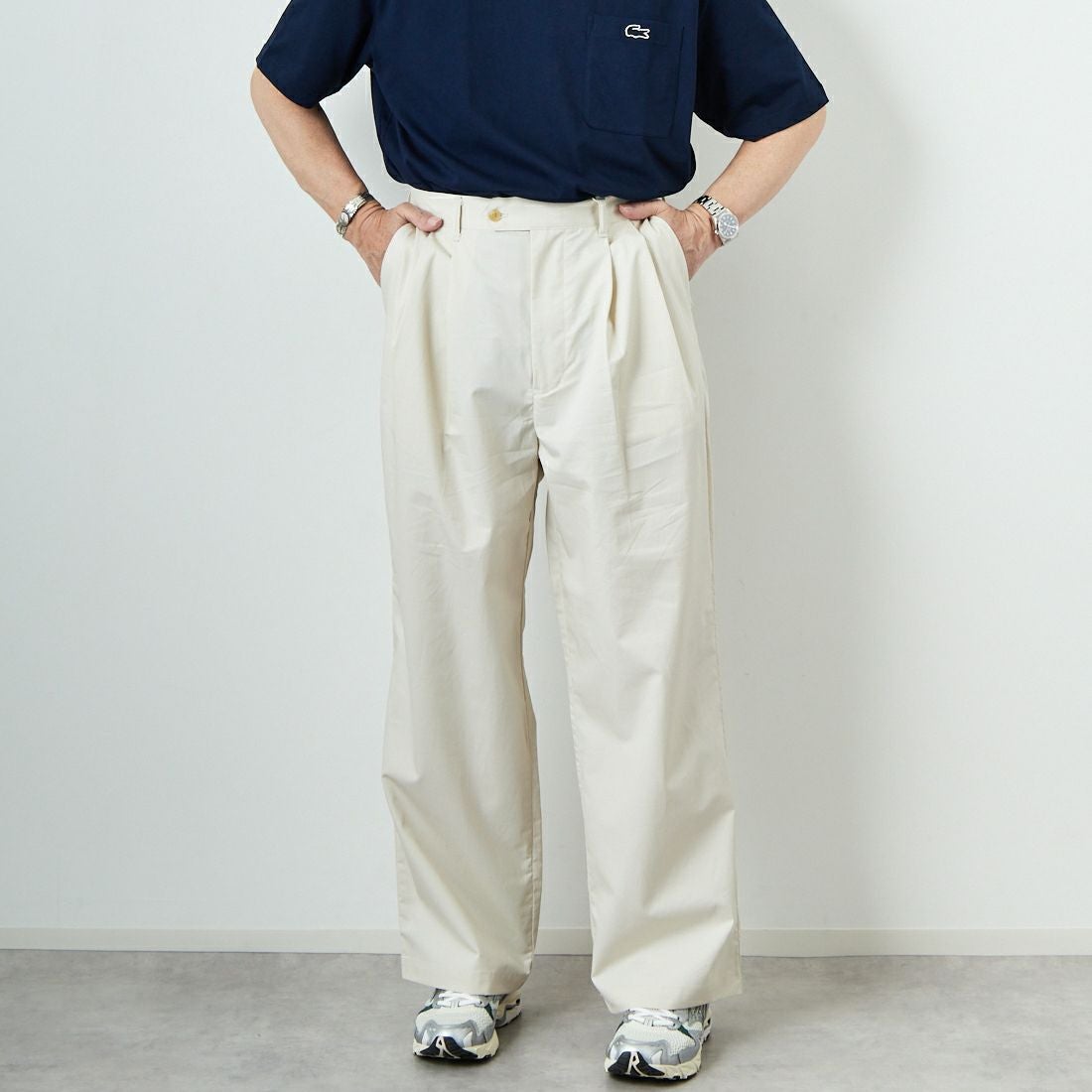 ECRU&&モデル身長：174cm 着用サイズ：48&&