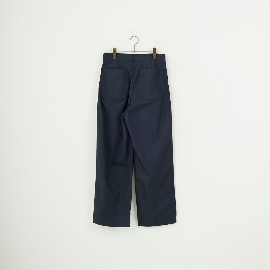 STILL BY HAND [スティルバイハンド] 別注 中太ストレートパンツ [2501JF-EX04-JF] NAVY