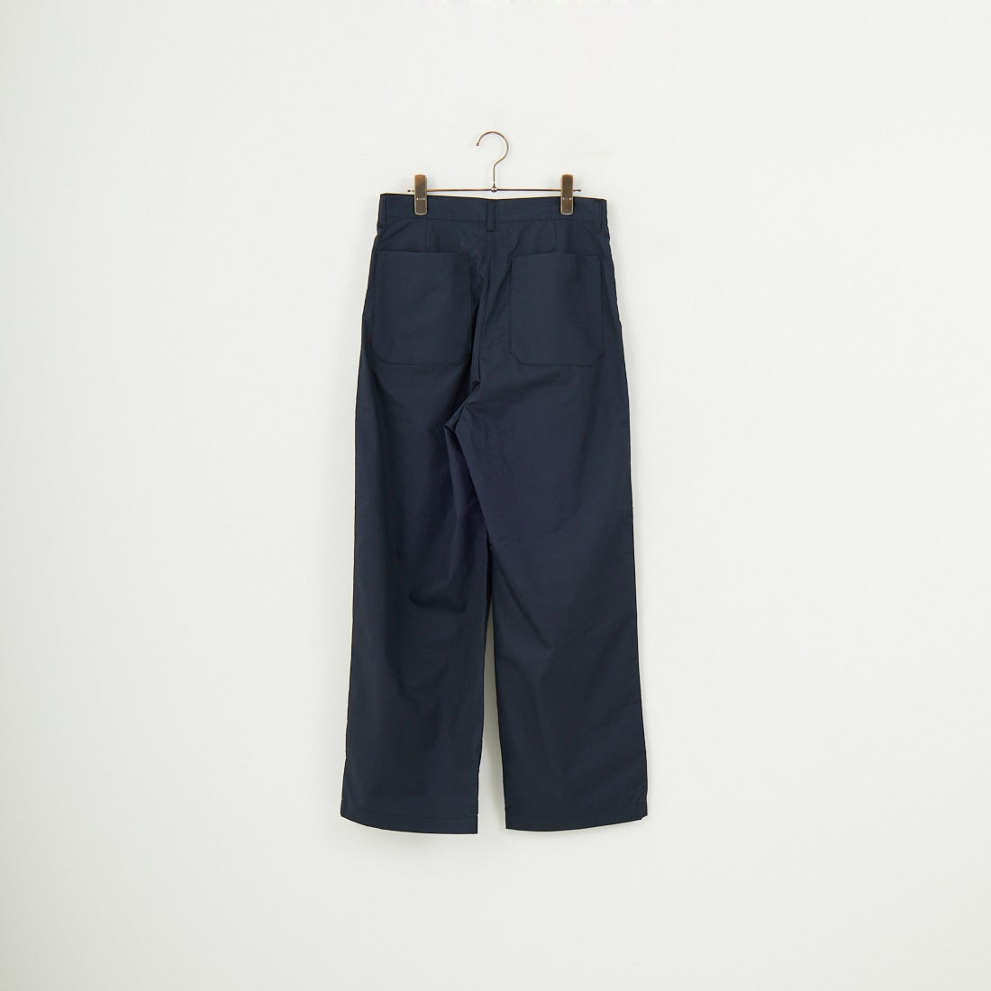 STILL BY HAND [スティルバイハンド] 別注 中太ストレートパンツ [2501JF-EX04-JF] NAVY