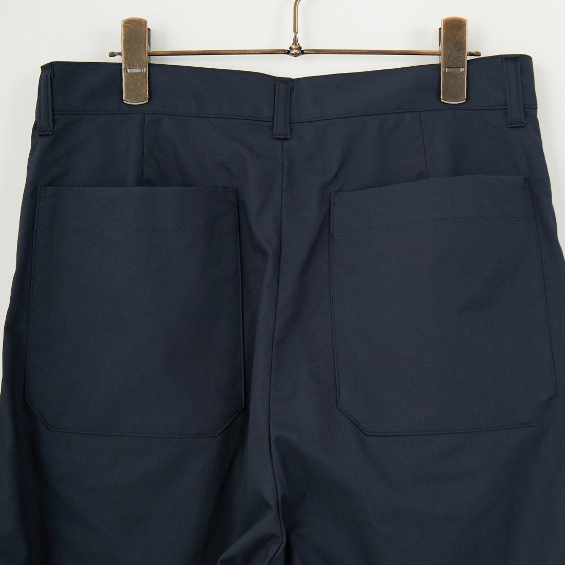 STILL BY HAND [スティルバイハンド] 別注 中太ストレートパンツ [2501JF-EX04-JF] NAVY