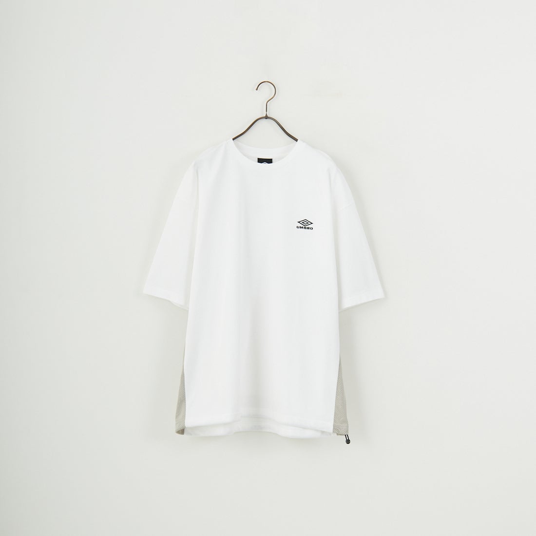 UMBRO [アンブロ] 別注 ワンポイントロゴ メッシュ切替Tシャツ [KBT101