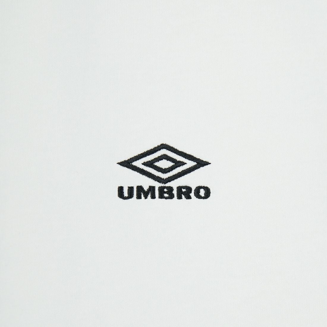 UMBRO [アンブロ] 別注 ワンポイントロゴ メッシュ切替Tシャツ [KBT101-NK-01-JF] WHITE