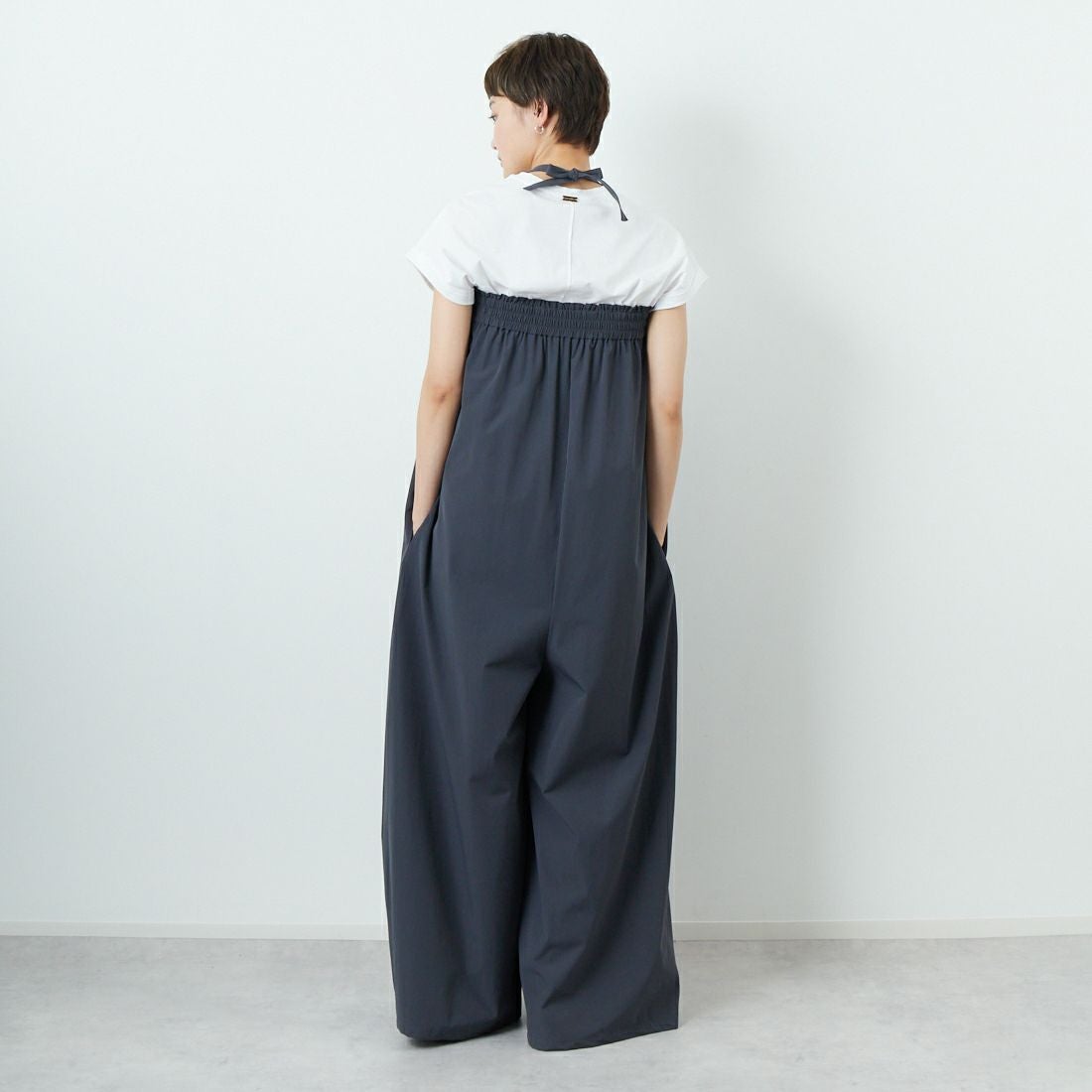 CLOCHE [クロシェ] 撥水ベアトップオールインワン [51286563