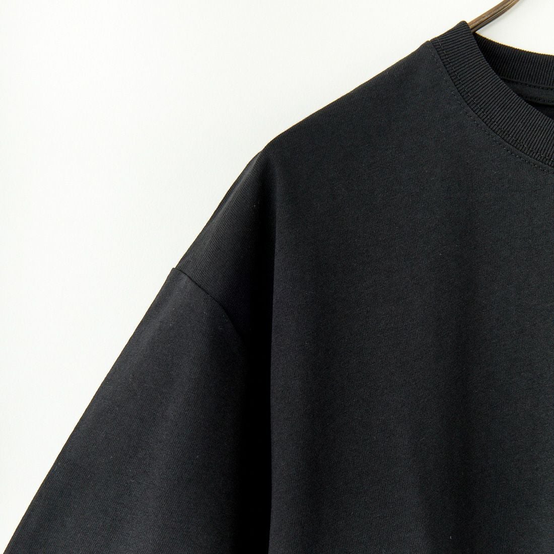 THE FOX [ザフォックス] 別注 ワンポイントロゴワッペン ポケットTシャツ [JFU25SS-11-JF] BLK