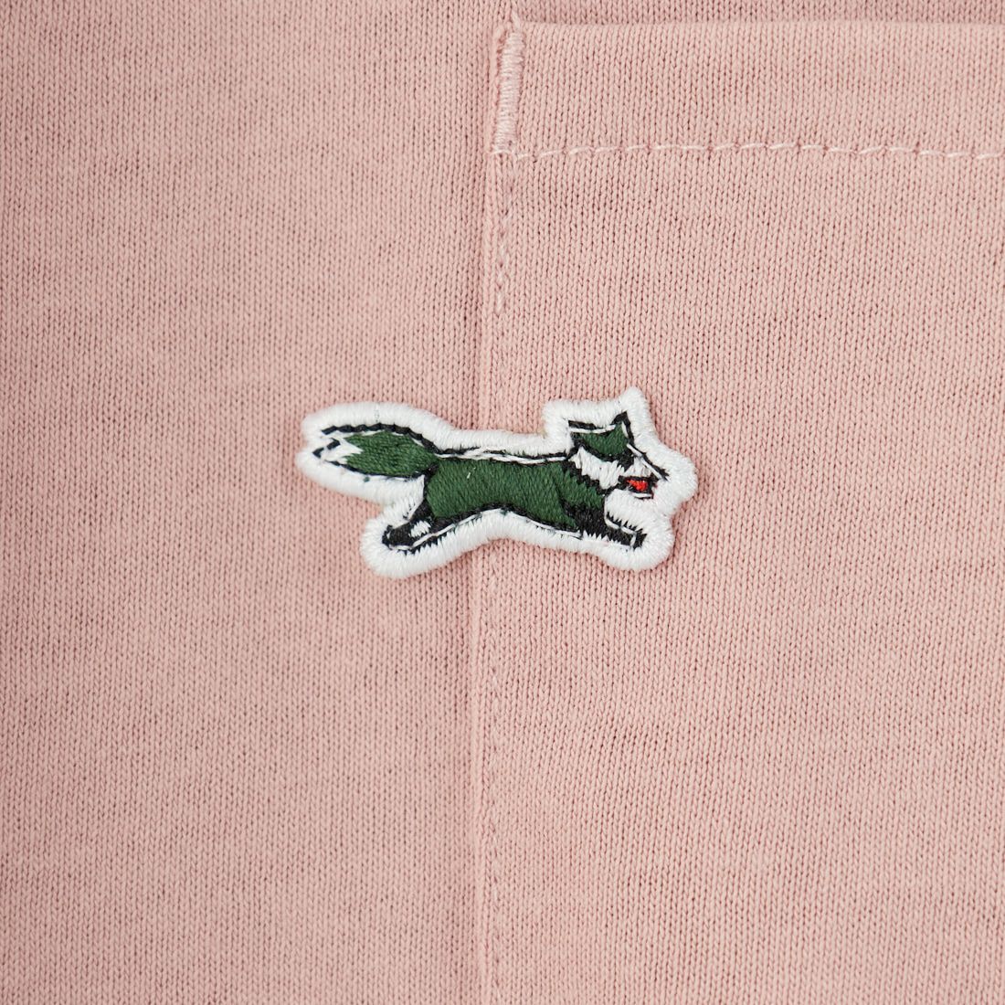THE FOX [ザフォックス] 別注 ワンポイントロゴワッペン ポケットTシャツ [JFU25SS-11-JF] PINK
