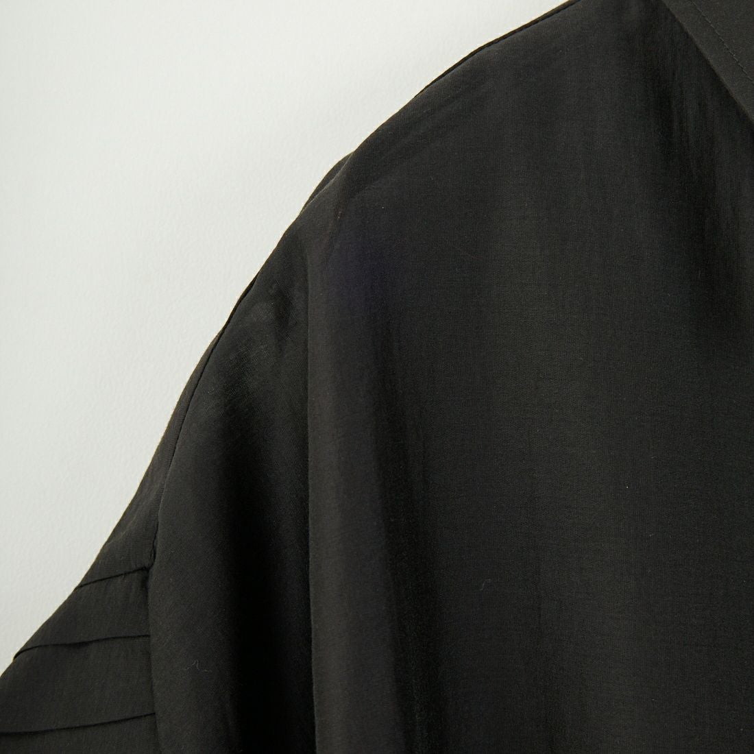 CLOCHE [クロシェ] タックスリーブシアーブラウス [51285681] ﾌﾞﾗｯｸ