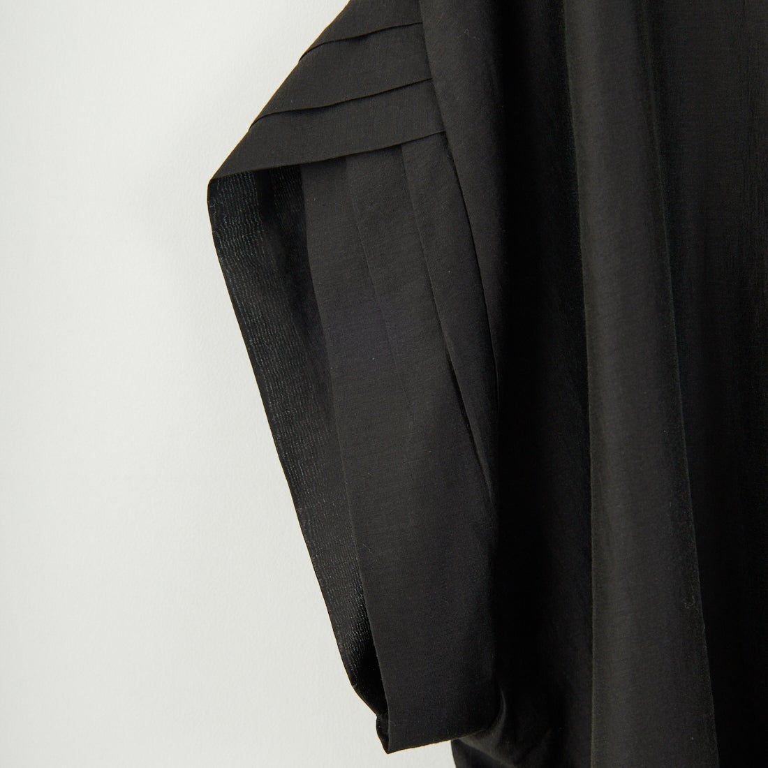 CLOCHE [クロシェ] タックスリーブシアーブラウス [51285681] ﾌﾞﾗｯｸ