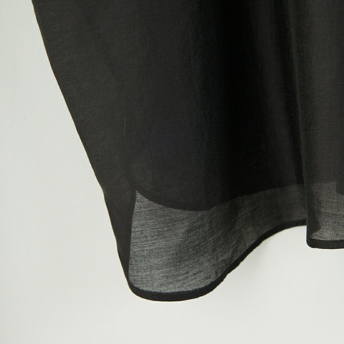 CLOCHE [クロシェ] タックスリーブシアーブラウス [51285681] ﾌﾞﾗｯｸ