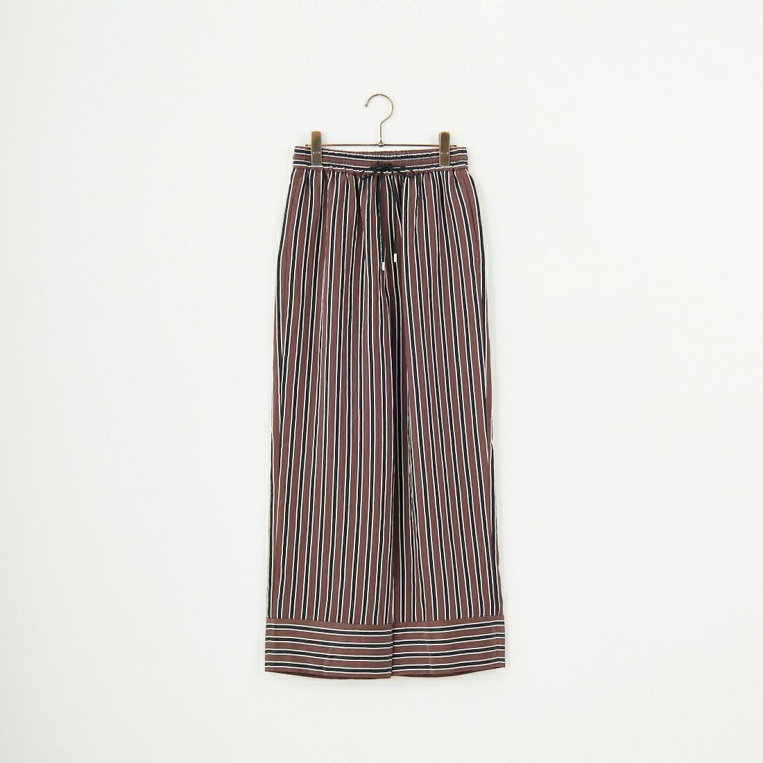 MICA&DEAL [マイカアンドディール] ストライプパンツ [0125203104] BROWN