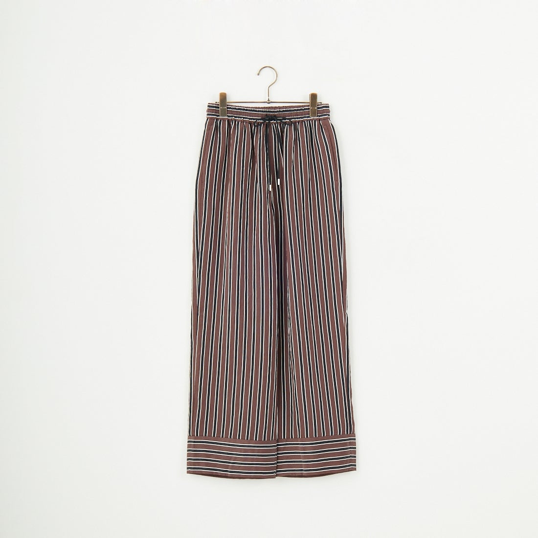 MICA&DEAL [マイカアンドディール] ストライプパンツ [0125203104] BROWN