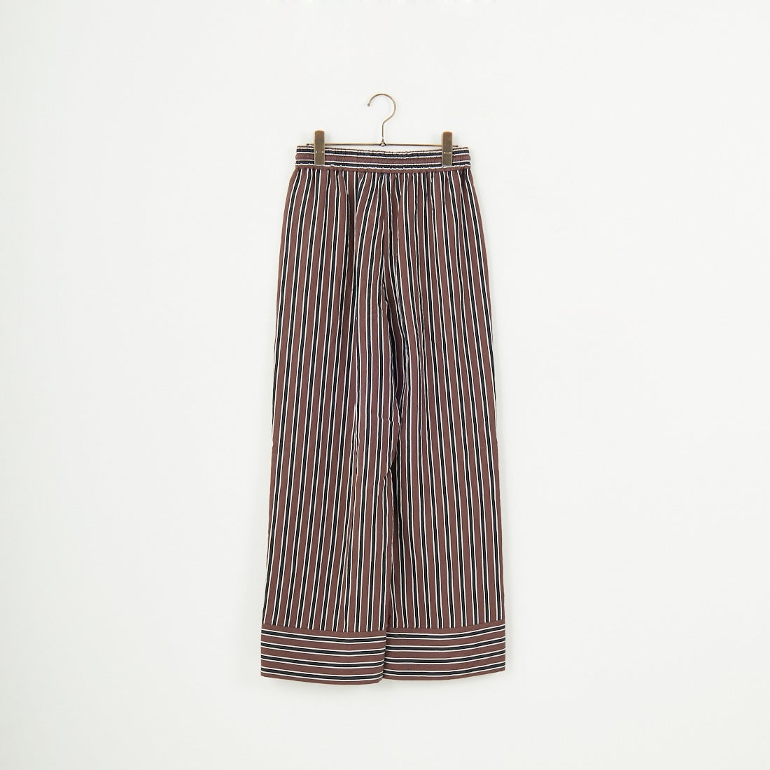 MICA&DEAL [マイカアンドディール] ストライプパンツ [0125203104] BROWN