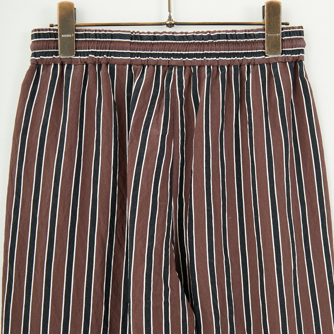 MICA&DEAL [マイカアンドディール] ストライプパンツ [0125203104] BROWN