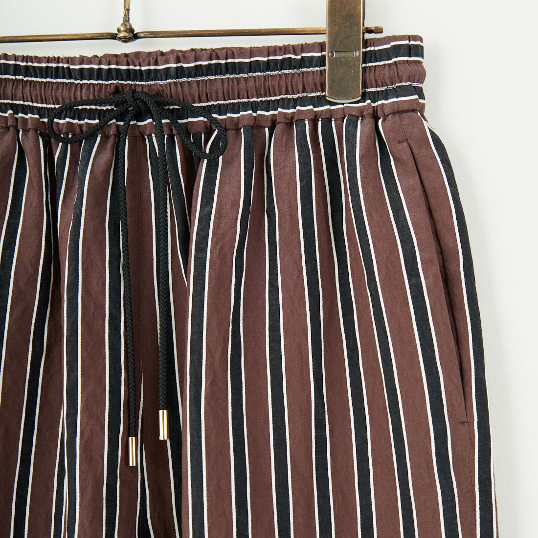 MICA&DEAL [マイカアンドディール] ストライプパンツ [0125203104] BROWN
