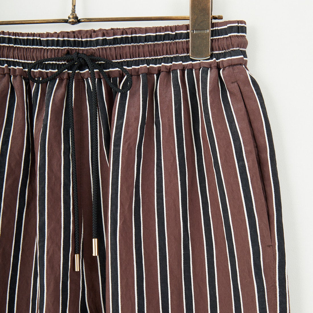 MICA&DEAL [マイカアンドディール] ストライプパンツ [0125203104] BROWN